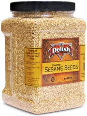 Toasted Whole Sesame Seeds, 38 OZ| Jumbo Jar