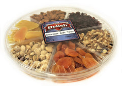 Gourmet Nut & Dried Fruit Variety 6-Section Gift Tray