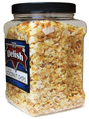 Toasted Unsweetened Coconut Chips – 18  OZ | Jumbo Jar