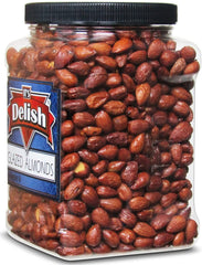 Glazed Almonds, 40 Oz Jumbo Reusable Container (Jar)