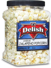 Jalapeno Popcorn  Bulk 6 Oz Jumbo Container (Jar)