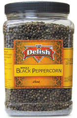 Whole Black Peppercorns – 35  OZ | Jumbo Jar