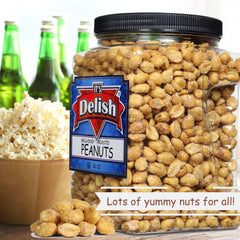 BBQ Honey Roasted Peanuts, 36 Oz Reusable Jumbo Container