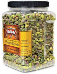 California Roasted Unsalted Shelled Pistachio   2.5 LBS Jumbo Container