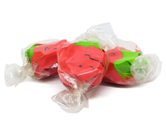 Red Strawberry Flavored Taffy Chews   – 18 Oz Jumbo  Jar