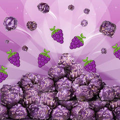 Purple Grape Popcorn
