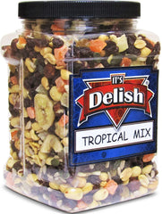 Tropical Mix Fruit and Nuts Trail Mix  – Bulk 2.5 lbs Jumbo Container