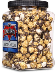 Chocolate S'mores Popcorn , 16 Oz (1 Lb) Jumbo Container