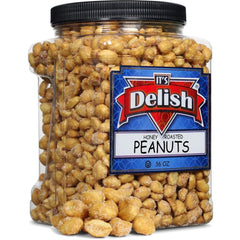 Honey Roasted Peanuts, 36 Oz Reusable Jumbo Container