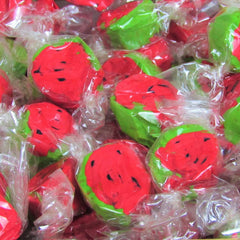 Red Strawberry Flavored Taffy Chews