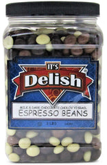 Chocolate  Espresso Beans Medley , 3 LBS Jumbo Jar