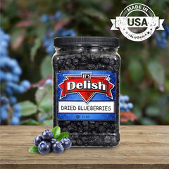 Dried Blueberries 3 LBS Jumbo Container